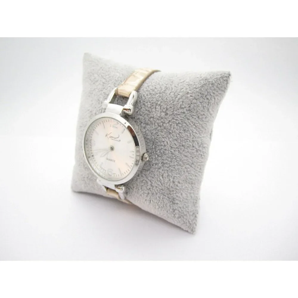 Women's Kim Rogers Quartz Analog 33mm Dial Causal Round Watch (E48) 16064